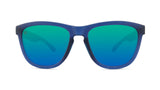 Knockaround Premiums Sport Navy Frame - Caribbean Moonshine Lens - Polarized Sunglasses