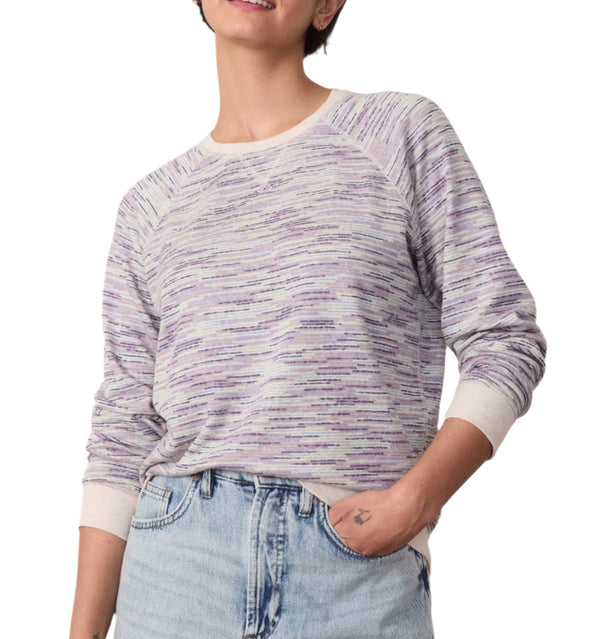 Marine Layer Womens Reversible Raglan Sweater