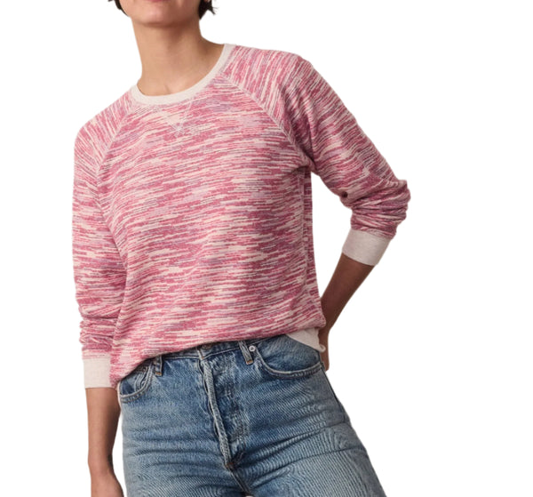 Marine Layer Womens Reversible Raglan Sweater