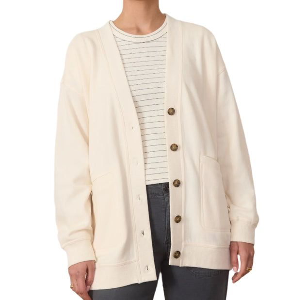 Marine Layer Womens Cloud 9 Fleece Cardigan