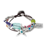 UNOde50 Feeling Good Silver-Plated Stone Bracelet - Medium