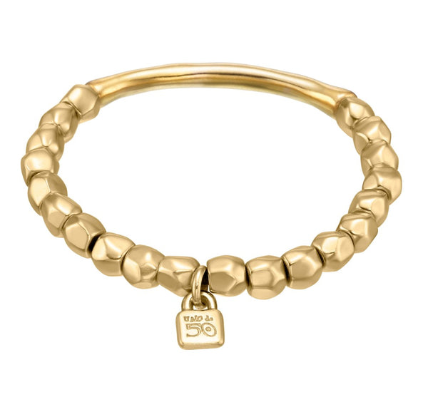 UNOde50 Travesia Gold Plated Bracelet - Medium