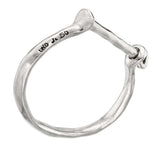 UNOde50 Shackled Silver-Plated Rigid Bracelet - Large