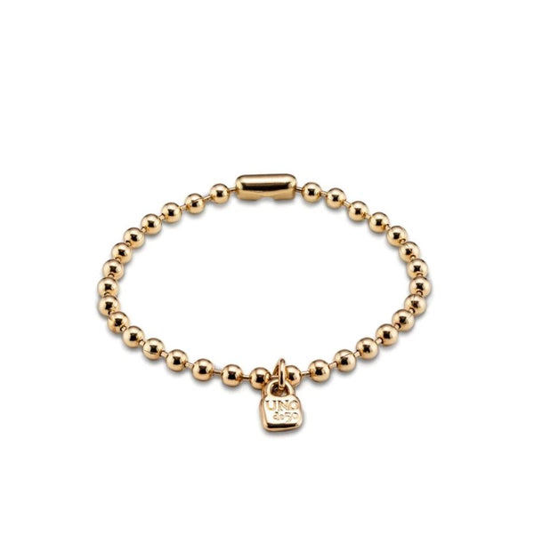 Unode50 Emotions Gold-Plated Bracelet - Medium