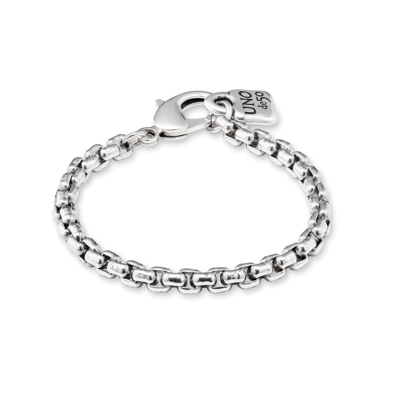 UNOde50 Pluton Silver Plated Bracelet - Large