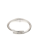 UNOde50 Meeting Point Silver-Plated Tubular Spring Bracelet - Large