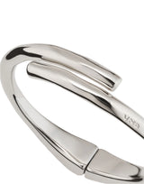 UNOde50 Meeting Point Silver-Plated Tubular Spring Bracelet - Large