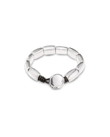 UNOde50 Petals Silver Plated Bracelet - Medium