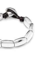 UNOde50 Petals Silver Plated Bracelet - Medium