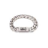 UNOde50 Sharp Silver Plated Bracelet - Medium