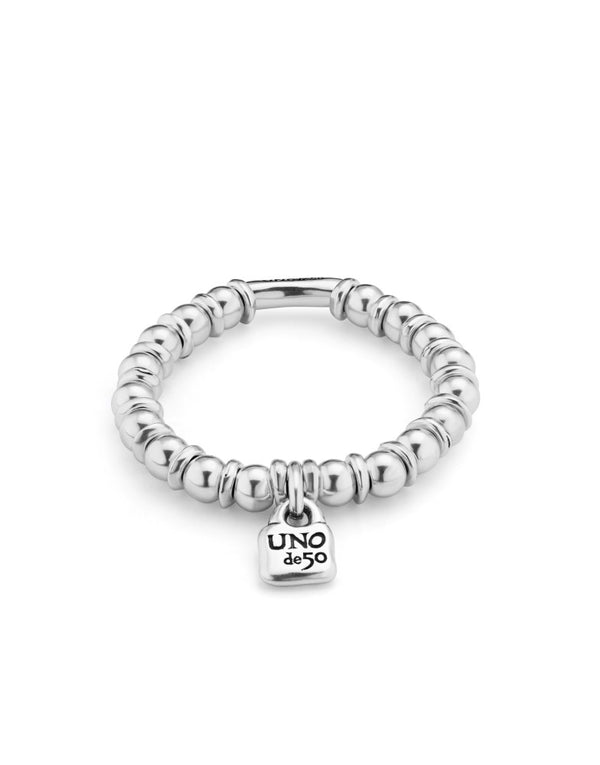 UNOde50 Bohemian Silver Plated Bracelet - Medium