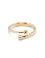 UNOde50 Youthful Gold-Plated Bangle Bracelet With Inner Spring