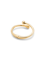 UNOde50 Youthful Gold-Plated Bangle Bracelet With Inner Spring