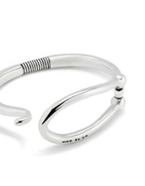 UNOde50 Youthful Silver-Plated Large Link Bangle Bracelet - Medium