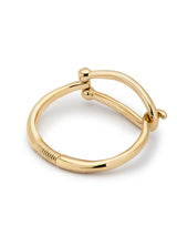 UNOde50 Youthful Gold-Plated Large Link Bangle Bracelet - Large