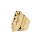 UNOde50 Ser Majestuosa Wide Gold-Plated Manta Ray Bracelet - Large