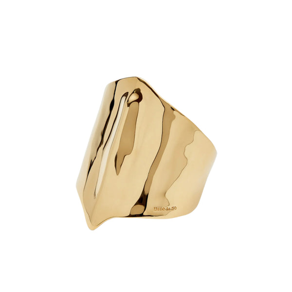 UNOde50 Ser Majestuosa Wide Gold-Plated Manta Ray Bracelet - Large