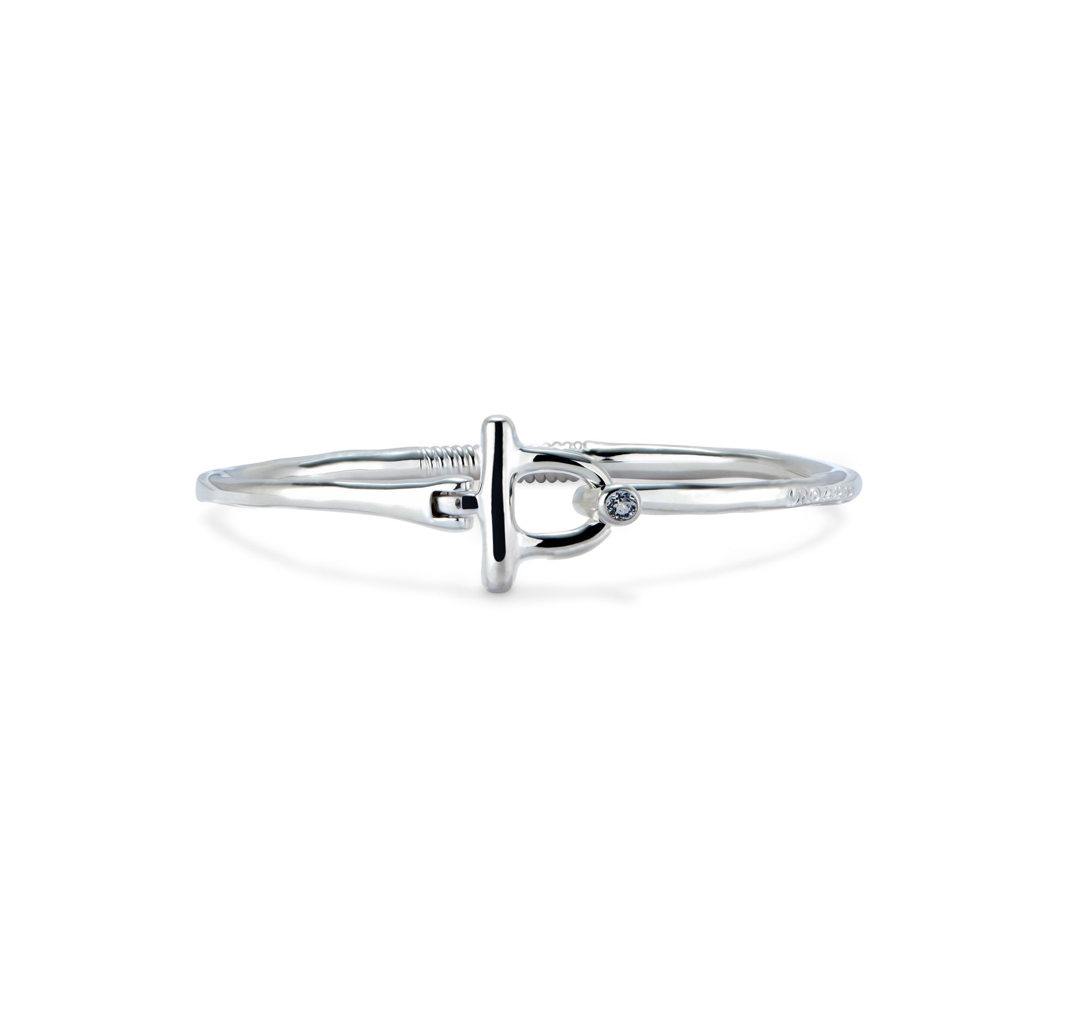 Unode50 Ser Indomable Bracelet - Medium - Silver Plated