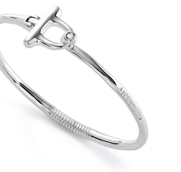 Unode50 Ser Indomable Bracelet - Medium - Silver Plated