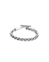 UNOde50 Ser Natural Chain Silver Plated Bracelet - Large