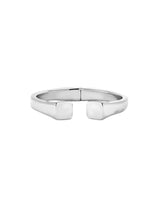 UNOde50 Ser Sin Complejos Silver-Plated Bangle Bracelet - Extra Large