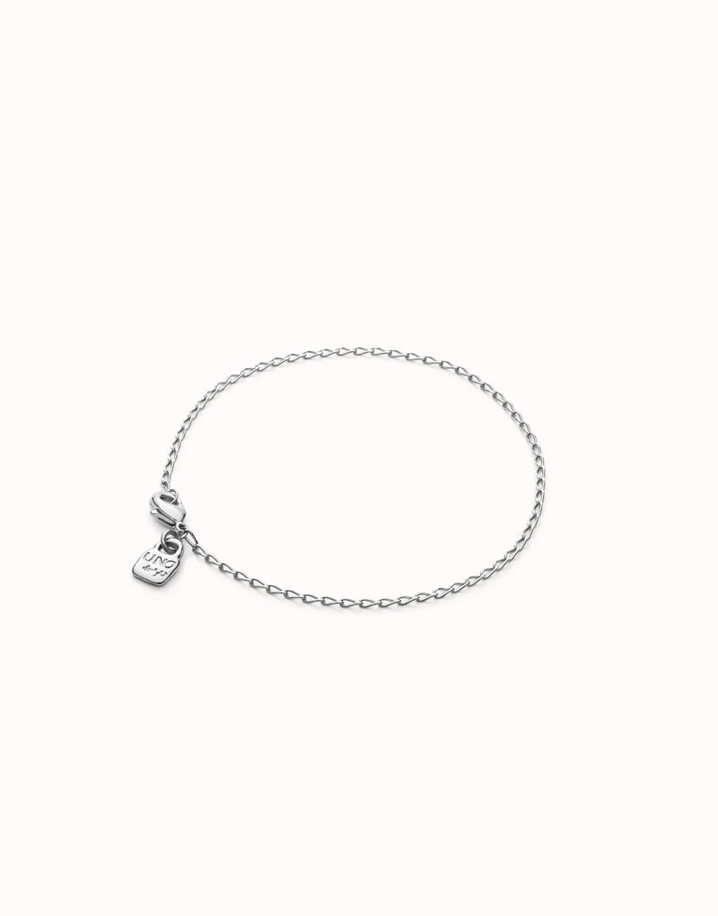 UNOde50 Hazte UNO Silver Plated Bracelet - Medium