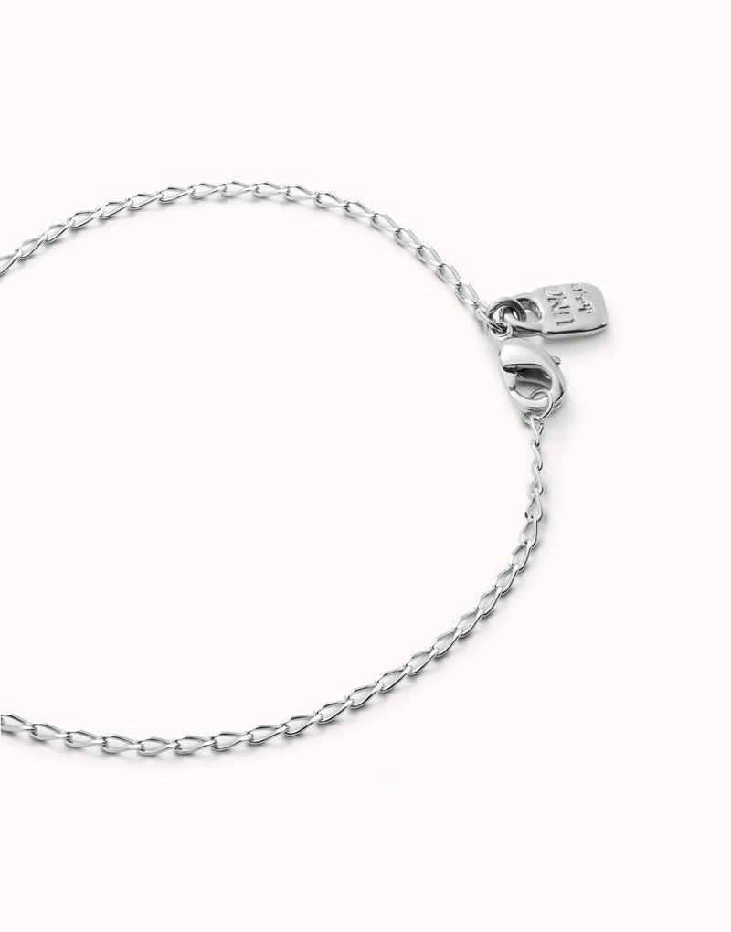 UNOde50 Hazte UNO Silver Plated Bracelet - Medium