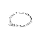 UNOde50 Hazte UNO Silver-Plated Link Bracelet - Medium