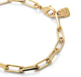 UNOde50 Hazte UNO Gold-Plated Bink Link Bracelet - Medium