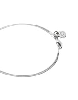UNOde50 Hazte UNO Silver-Plated Flat Snake Chain Bracelet - Medium