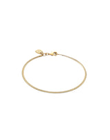 UNOde50 Hazte UNO Pulseras Gold-Plated Snake Chain Bracelet - Medium