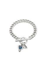 UNOde50 Ser Expresiva Silver-Plated Chain Bracelet - Medium