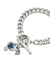 UNOde50 Ser Expresiva Silver-Plated Chain Bracelet - Medium