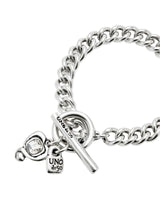 UNOde50 Ser Expresiva Silver-Plated Chain Bracelet - Medium