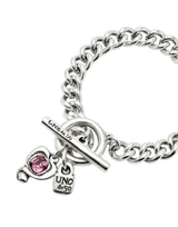UNOde50 Ser Expresiva Silver-Plated Chain Bracelet - Medium
