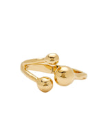 UNOde50 Gold-Plated Tree Beads Cuff Bracelet