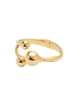 UNOde50 Gold-Plated Tree Beads Cuff Bracelet
