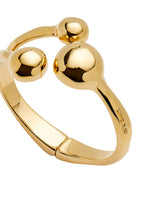 UNOde50 Gold-Plated Tree Beads Cuff Bracelet - Large