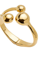 UNOde50 Gold-Plated Tree Beads Cuff Bracelet