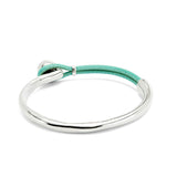 UNOde50 Ser Intrepida Silver-Plated Turquoise Leather Bracelet - Medium