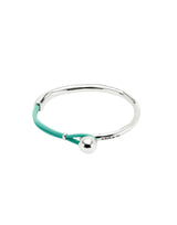 UNOde50 Ser Intrépida Silver-Plated Turquoise Leather Bracelet - Large