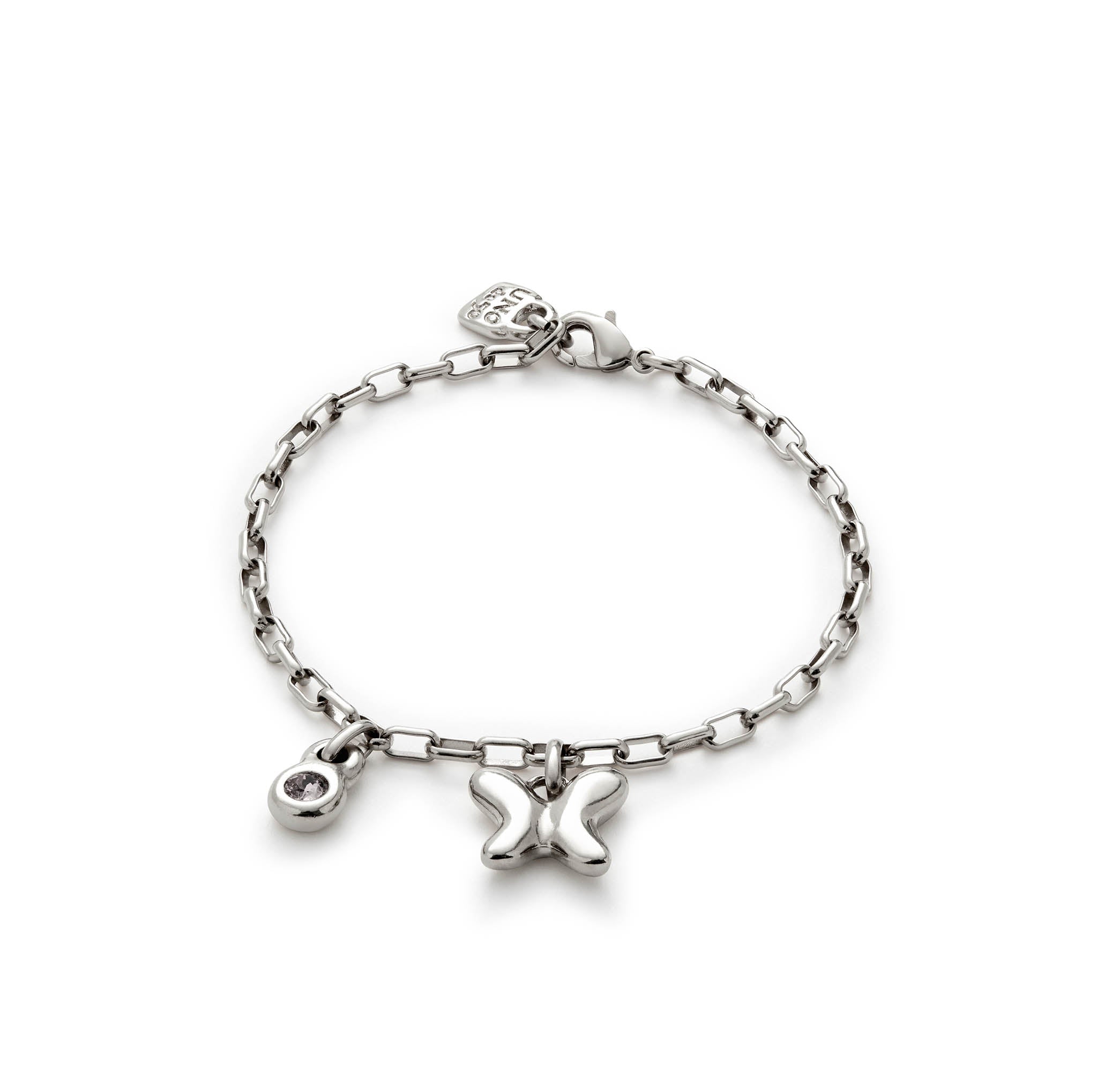 Unode50 Ser Unico Bracelet - Large - Silver Plated