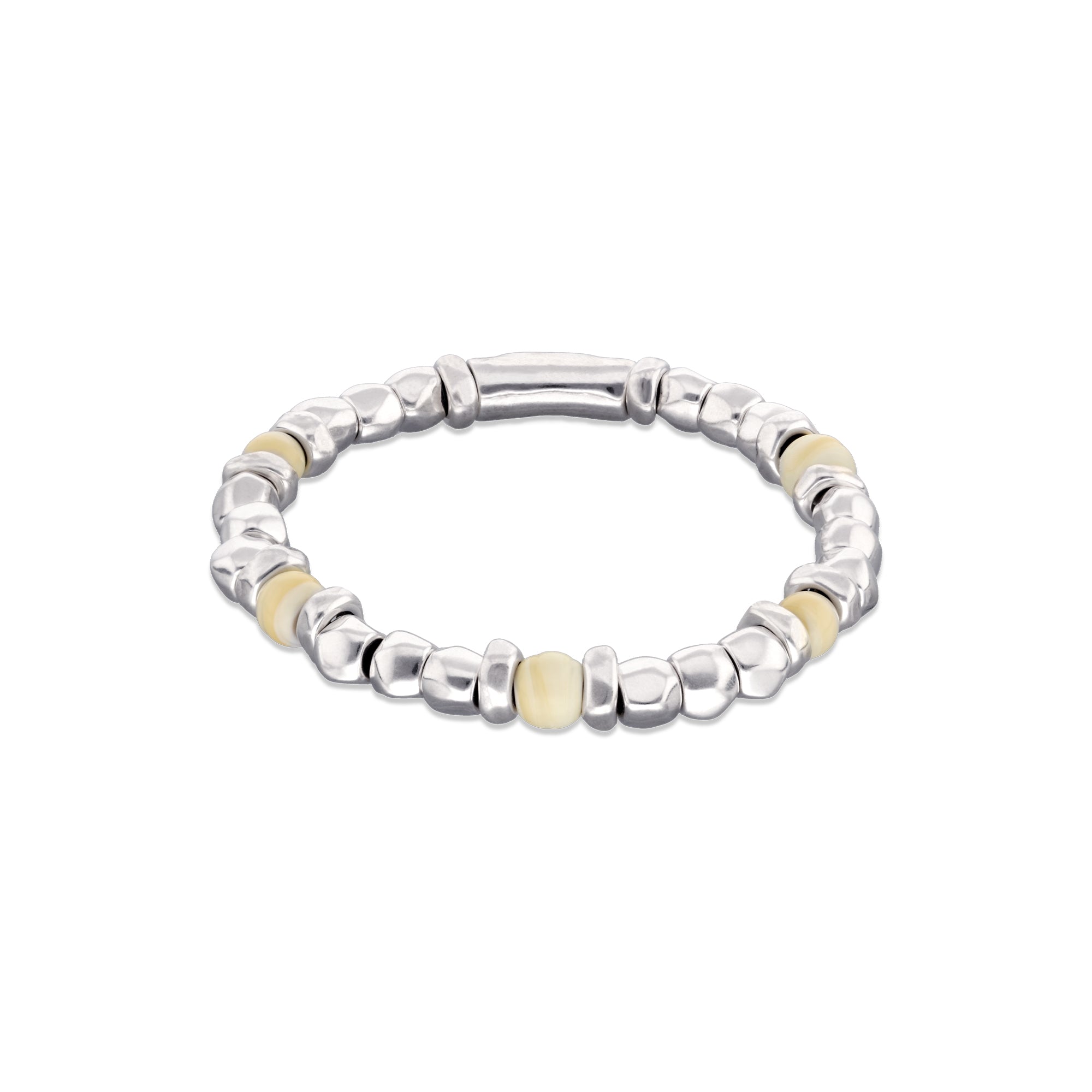 UNOde50 Ser Imparabale Silver-Plated Bracelet - XLarge
