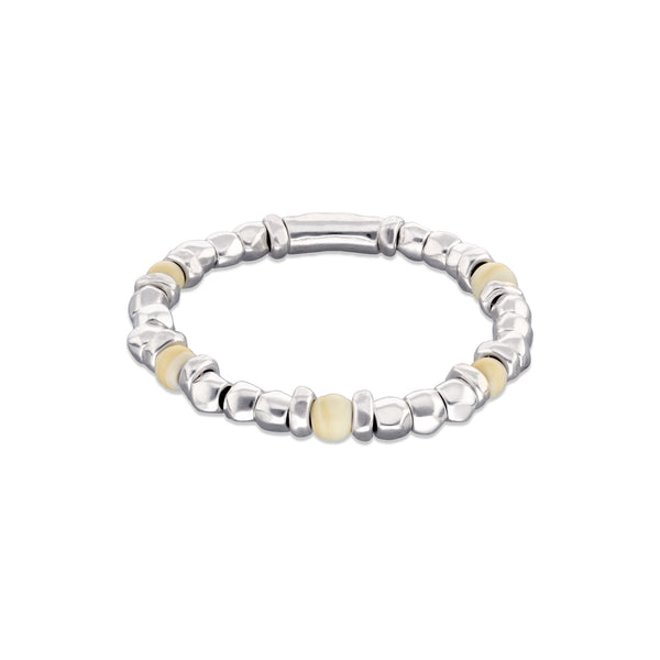 UNOde50 Ser Imparabale Silver-Plated Bracelet - XLarge