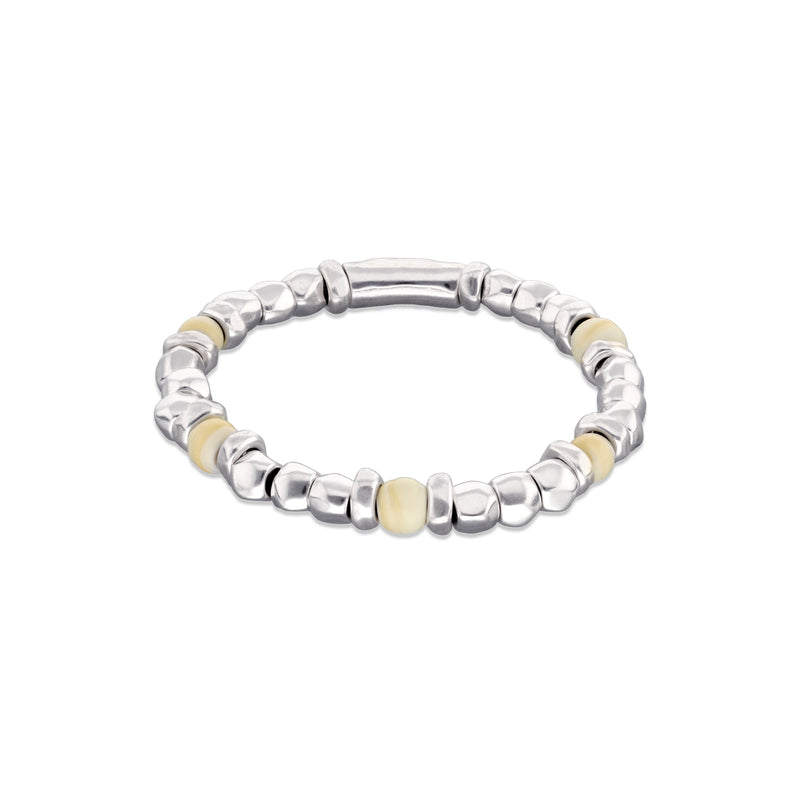 UNOde50 Ser Imparabale Silver-Plated Bracelet - XLarge