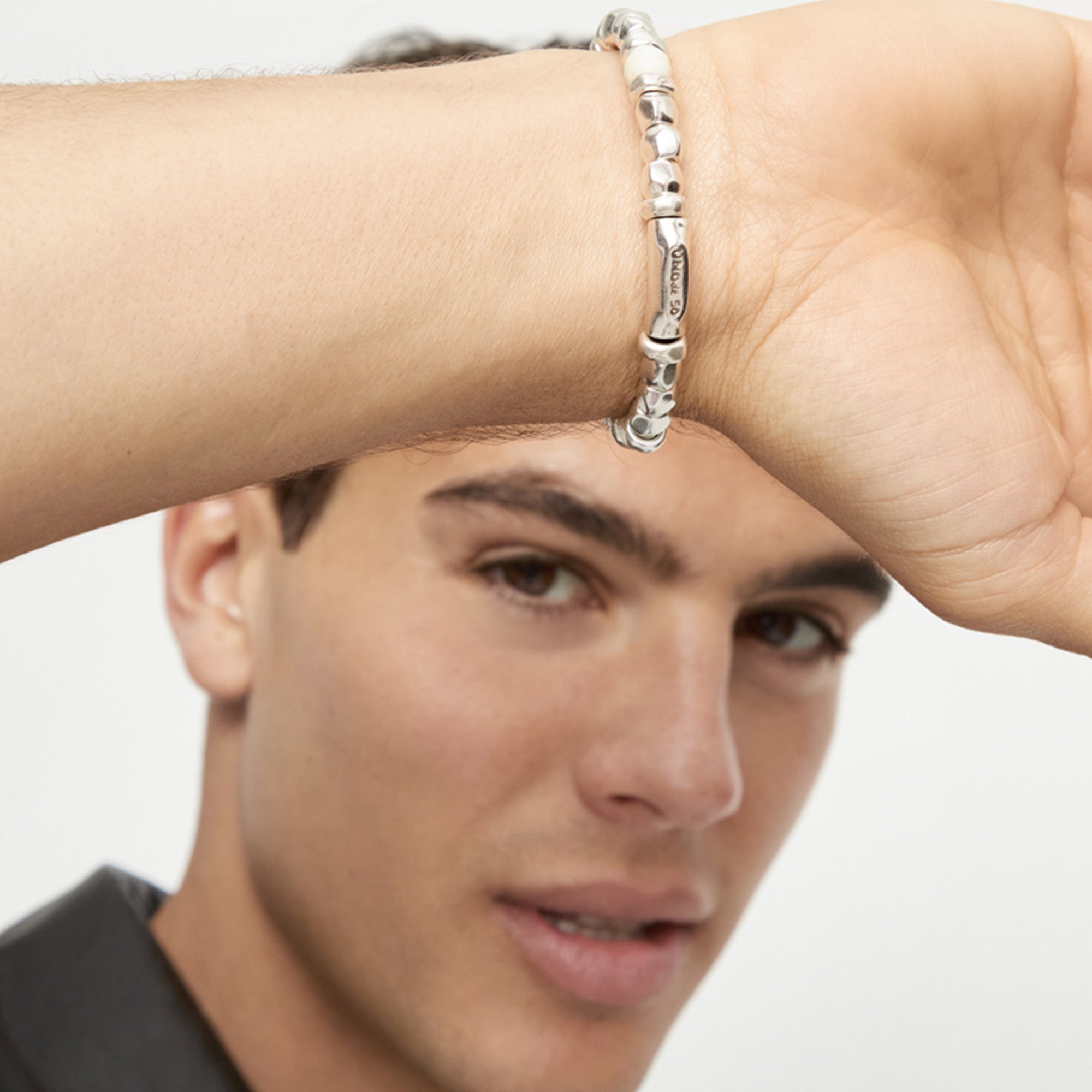UNOde50 Ser Imparabale Silver-Plated Bracelet - XLarge