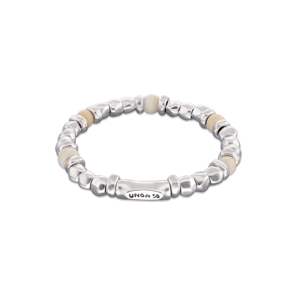 UNOde50 Ser Imparabale Silver-Plated Bracelet - XLarge