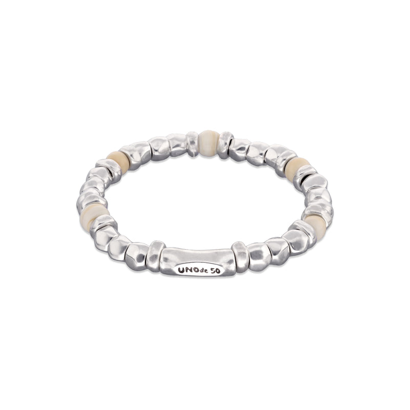 UNOde50 Ser Imparabale Silver-Plated Bracelet - XLarge