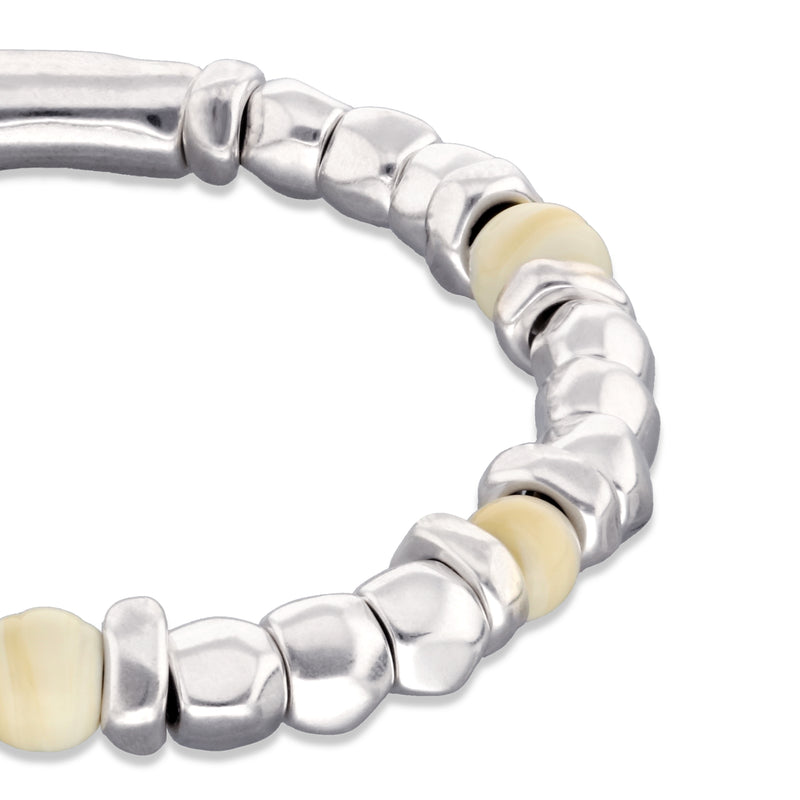 UNOde50 Ser Imparabale Silver-Plated Bracelet - XLarge