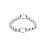 UNOde50 Ser Deslumbrante Blue Oval Crystal Beaded Bracelet - Medium